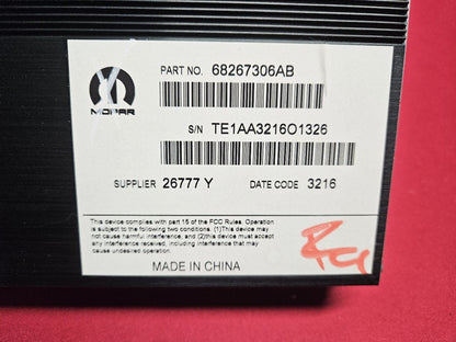 2017-2023 Dodge Durango 16-22 Jeep Grand Cherokee Radio Amplifier 12-Channel