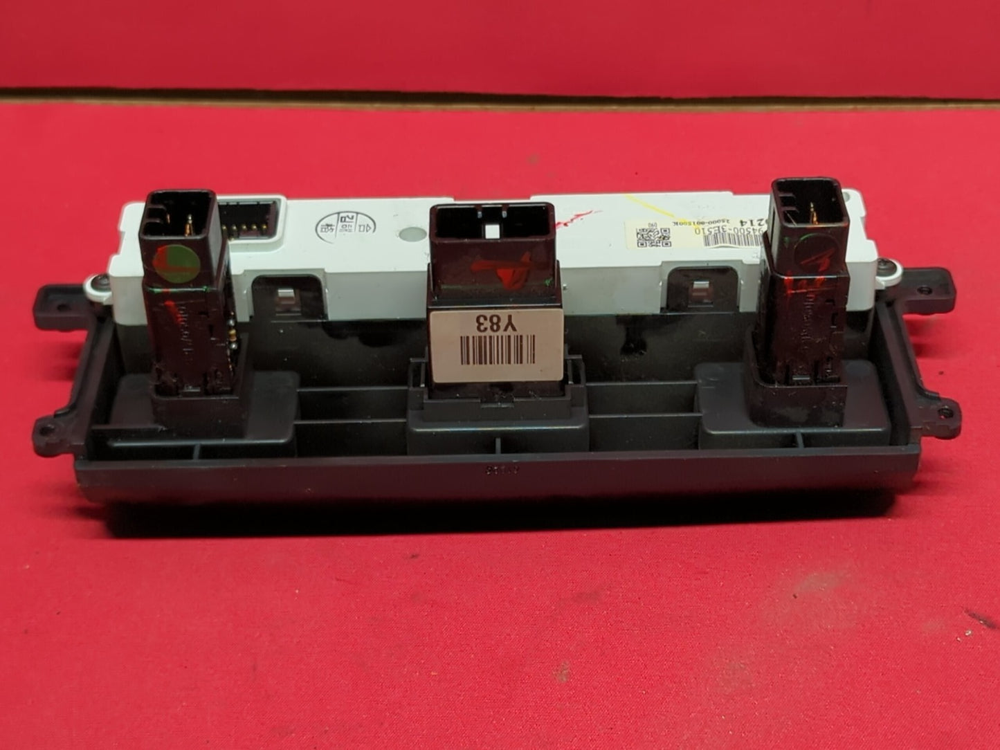 2007 2008 Kia Sorento Instrument Panel Digital Clock Hazard Defrost	94500-3E510