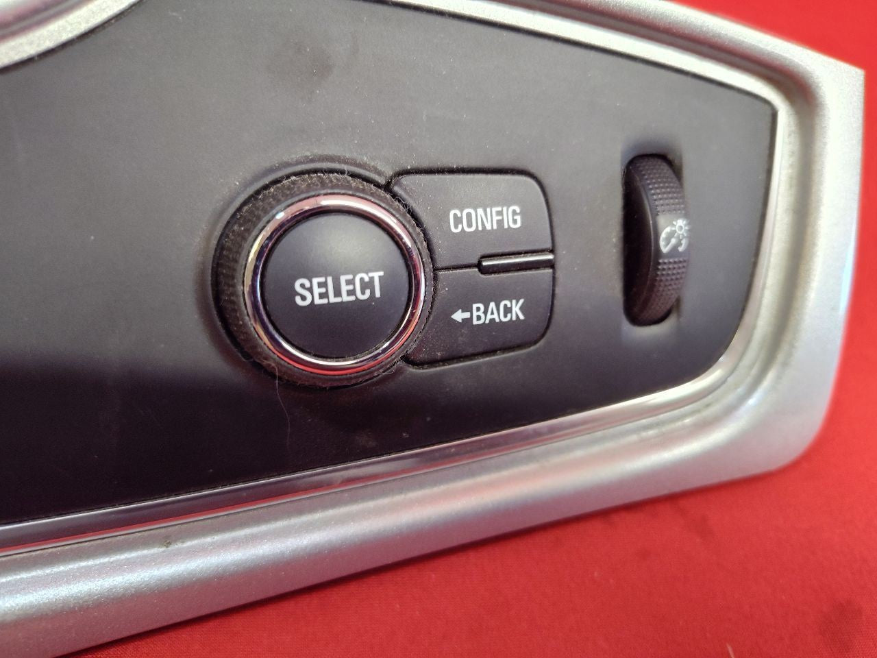 2014-2015 Chevrolet Chevy Spark Dash Bezel Mirror Info Switch Set 636R Silver
