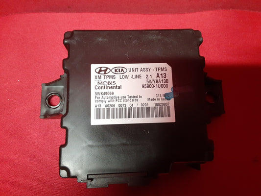 2011 2012 2013 Kia Sorento TPMS Tire Pressure Control Module Unit 95800-1U000