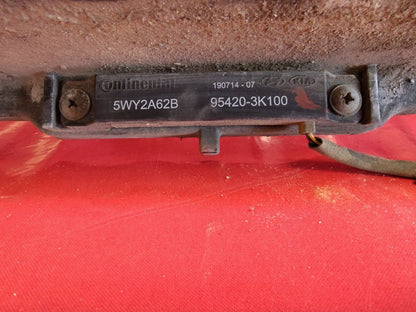 10-16 Hyundai Genesis Coupe Rear Bumper Impact Absorber Reinforcement Bar