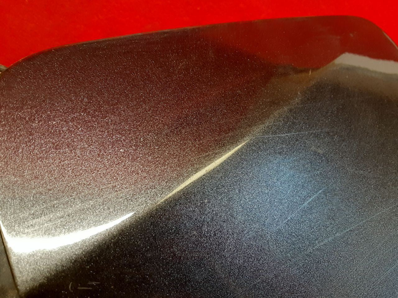 13-17 Subaru Crosstrek 12-16 Impreza Gas Door Fuel Filler Lid DGM Dark Gray Met