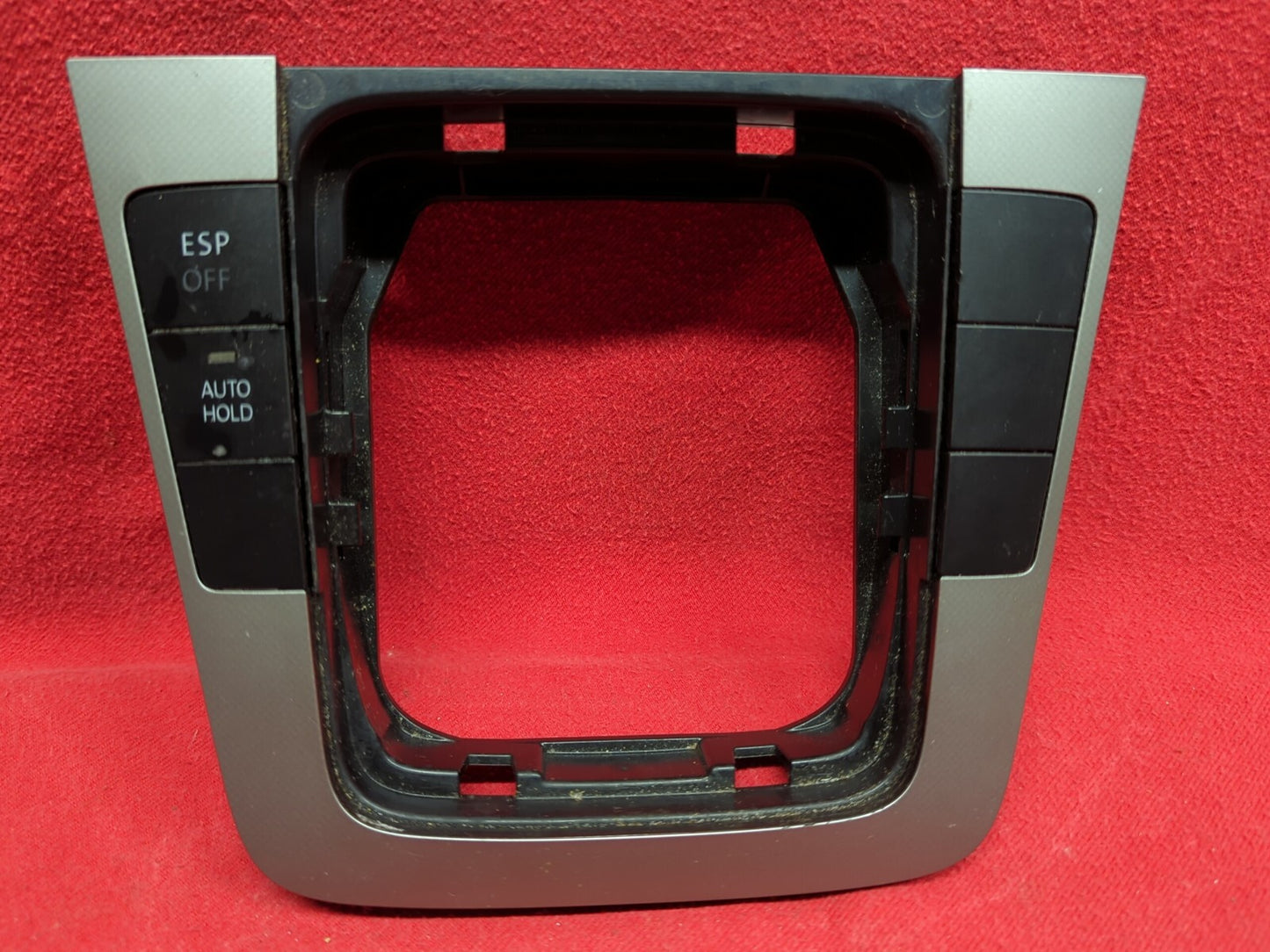 2006 2007 Volkswagen VW Passat Shifter Trim Bezel Silver w/ Buttons 3C0-864-263