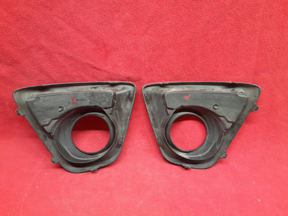2013 2014 2015 Mazda CX-5 Front Bumper Fog Light Trim Bezel Honeycomb Black SET