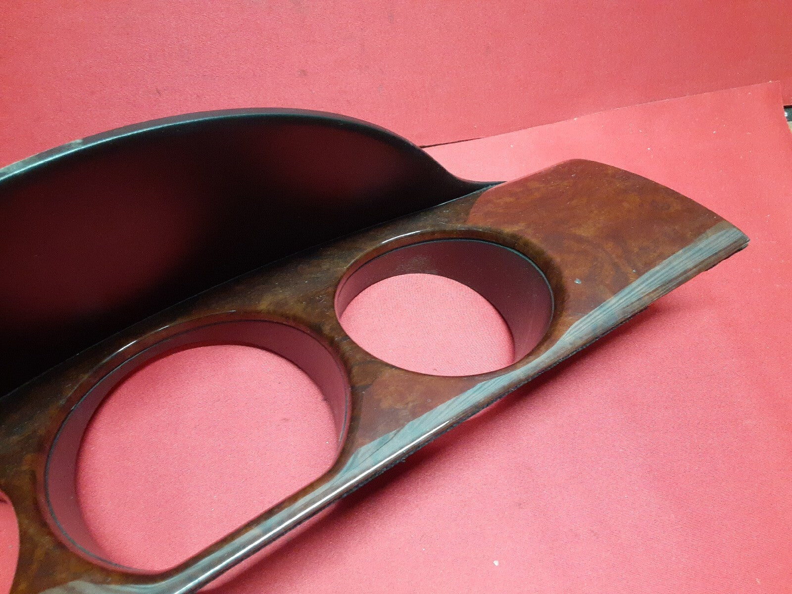 2006 - 2011 Buick Lucerne Speedometer Cluster Bezel Trim Woodgrain 25769507