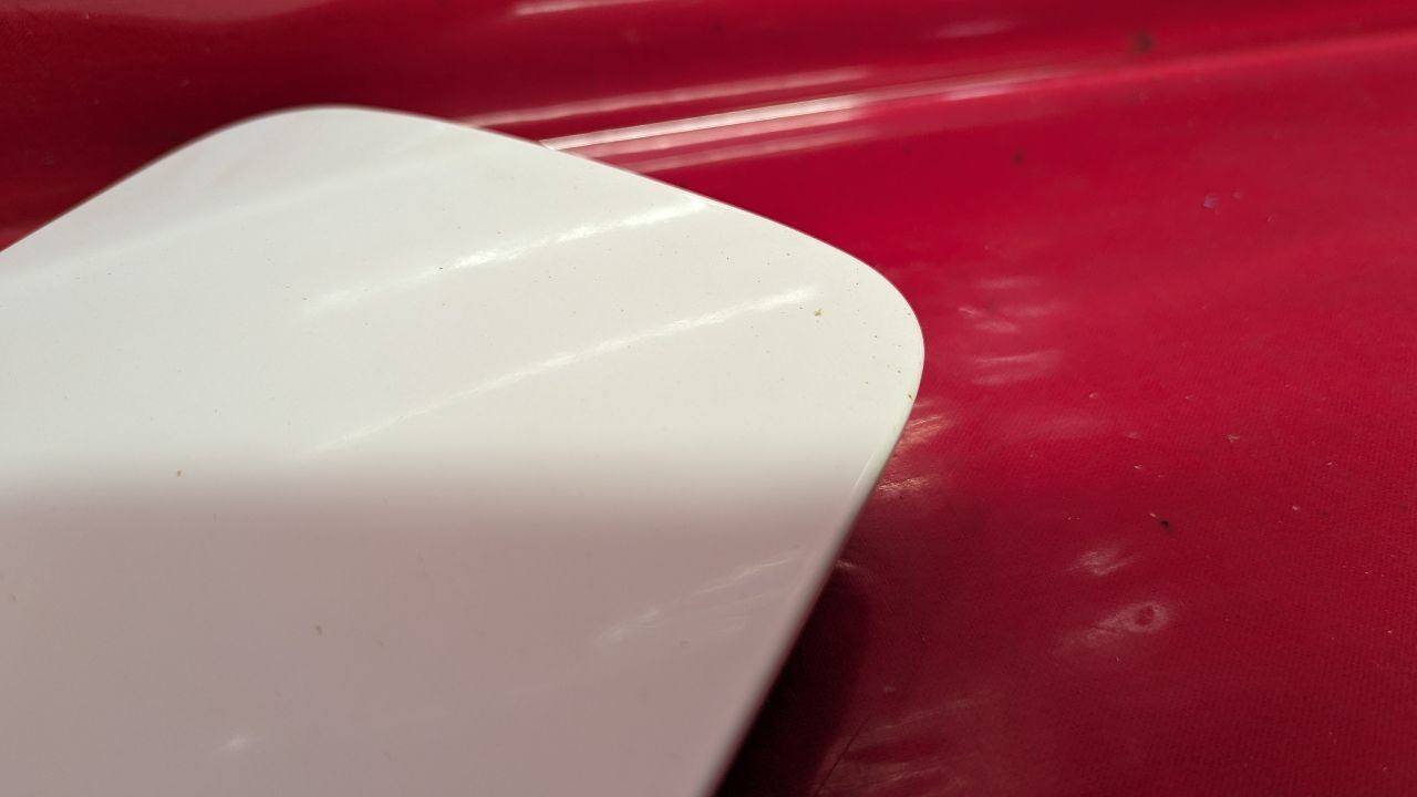 1996-2004 Nissan Pathfinder Gas Fuel Filler Door Lid QM1 Cloud White