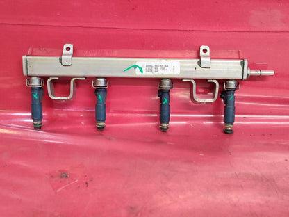 2004-2010 Mazda Naturally Aspirated L4 Fuel Injector Ramp Rail w/ Injectors Set