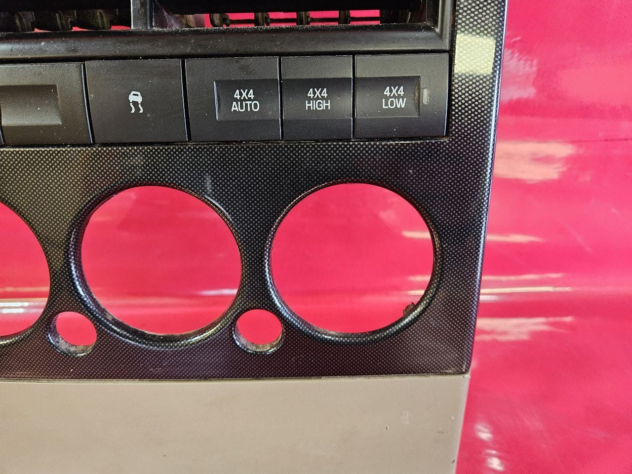 2008-2010 Ford Explorer / Sport Trac XLT Limited Radio Bezel Carbon Fiber