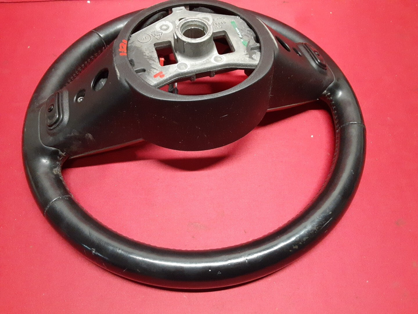 2011 - 2013 Jeep Grand Cherokee Black Leather Steering Wheel w/ Cruise