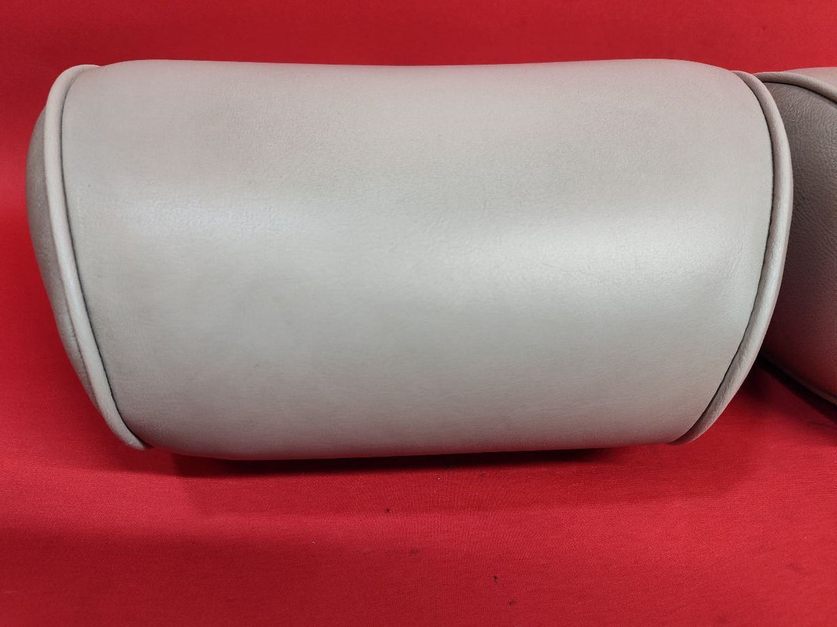 2002-2005 Lexus GS300 GS430 Front Seat Left Right Headrest Set w/ Leather IVORY