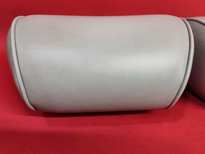 2002-2005 Lexus GS300 GS430 Front Seat Left Right Headrest Set w/ Leather IVORY