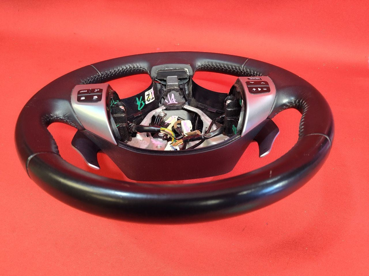 2011-2015 Lexus IS250 IS350 Steering Wheel Black Leather w/ Shifter Paddles