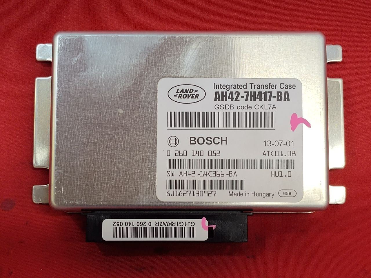 2010-2012 Land Rover LR4 Range Rover 5.0L Transfer Case Control Module TCCM 119k