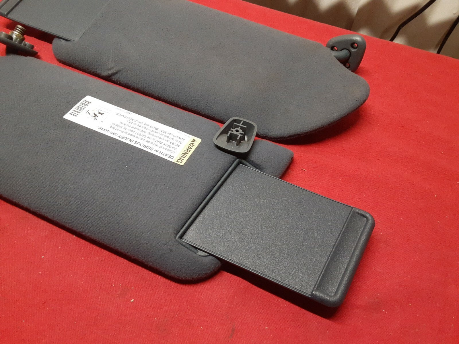 2000 2001 2002 2003 2004 2005 Chevrolet Chevy Impala Sun Visor SET Navy Blue