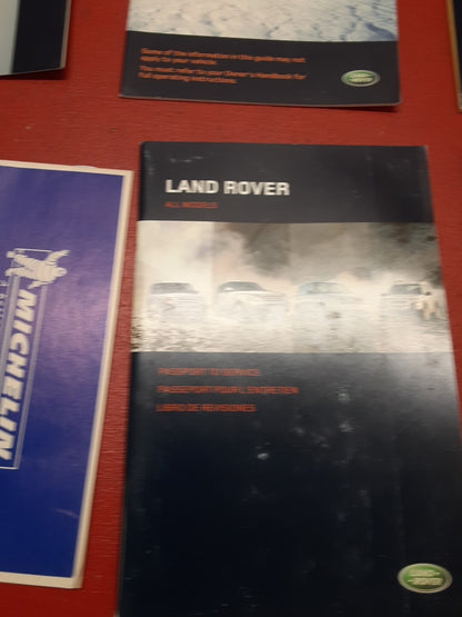2006 Land Rover LR3 8 Piece Owner's Operator Manual OEM Set W/ Case