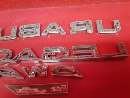 2015-2019 Subaru Legacy Sedan 2.5L H4 Symmetrical AWD Rear Emblem Badging Set