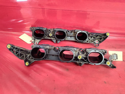 2012-2018 Mercedes Benz SEDAN V6 Lower Intake Manifold Plenum Flange Set - 110k