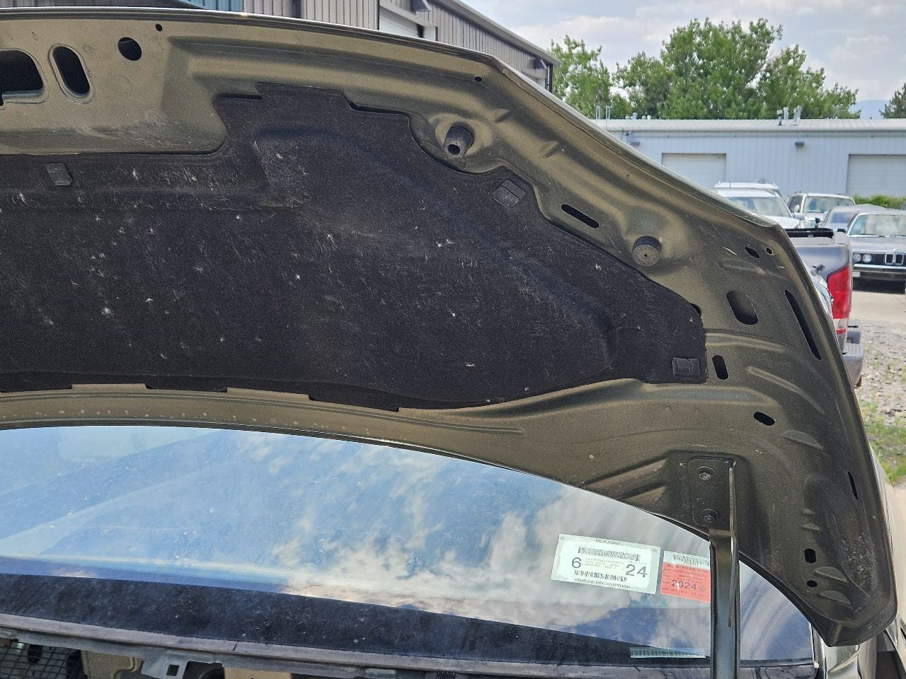 2012-2019 Fiat 500 Hood Panel Bonnet PFP Oliva Green Pearl - Grade Low A