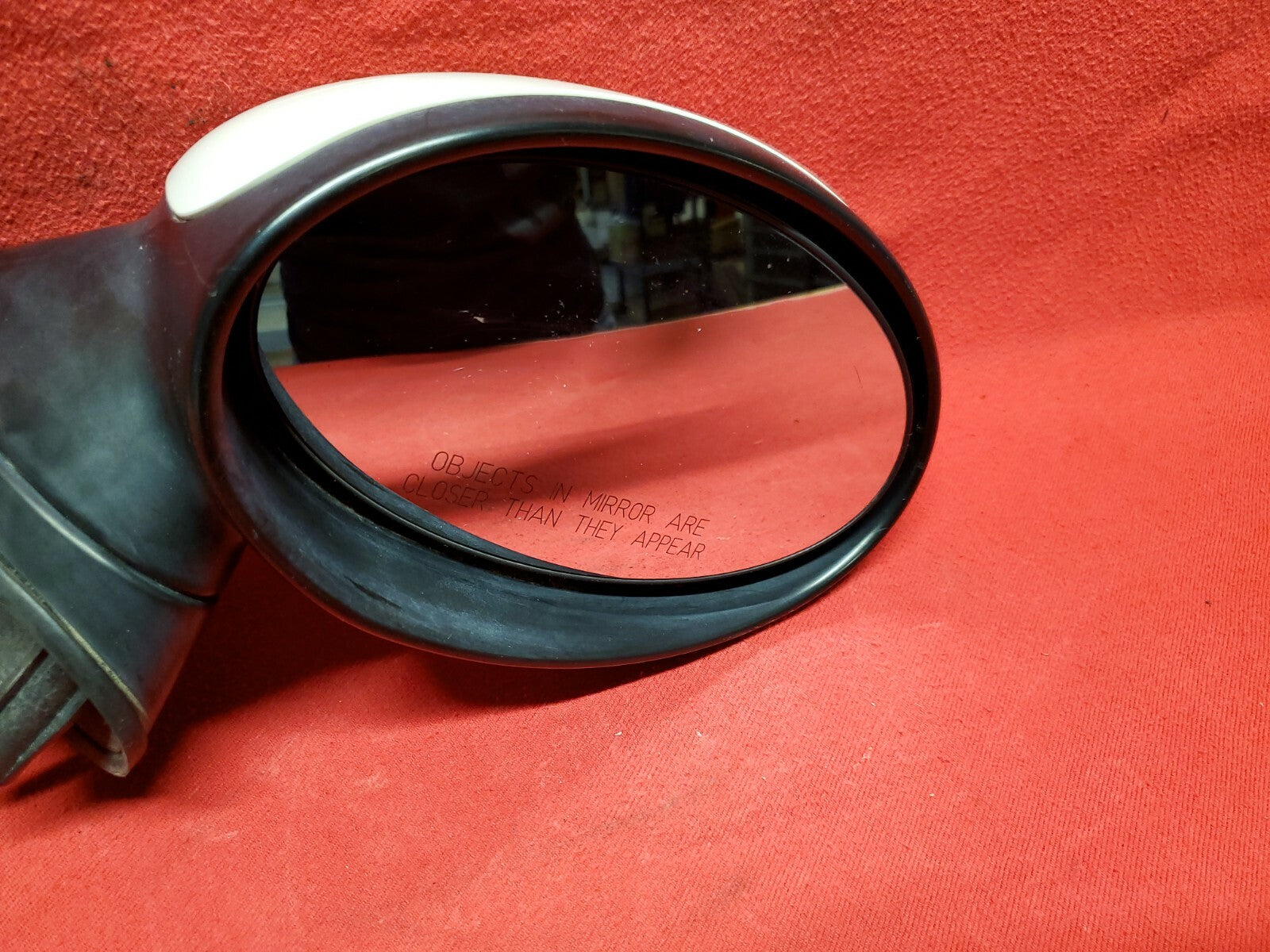 2002 - 2008 Mini Cooper RIGHT PASSENGER White Wing Side Mirror 