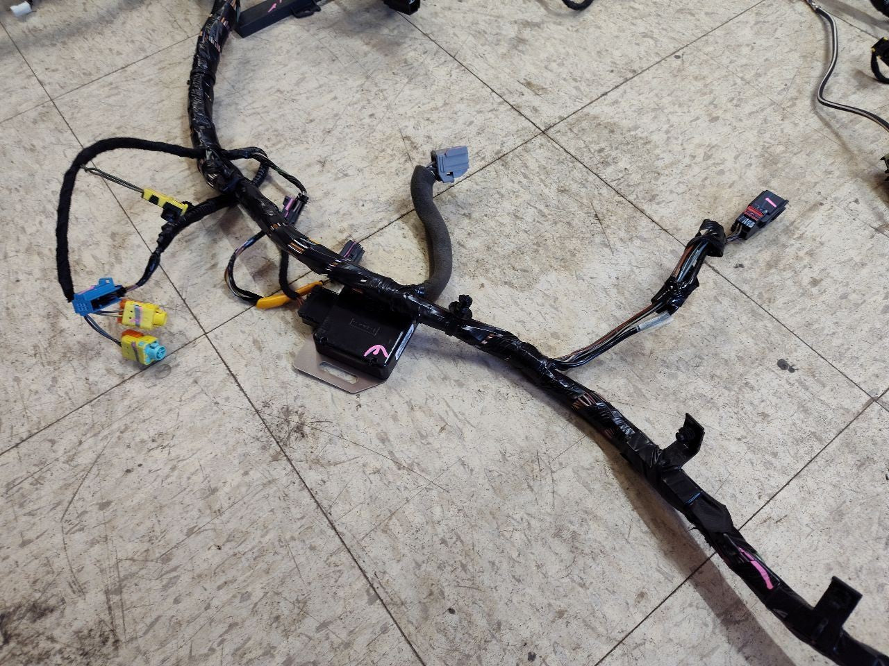 2013 Ford Focus ELECTRIC EV Instrument Panel Dash Wiring Harness w/ HID Lamps