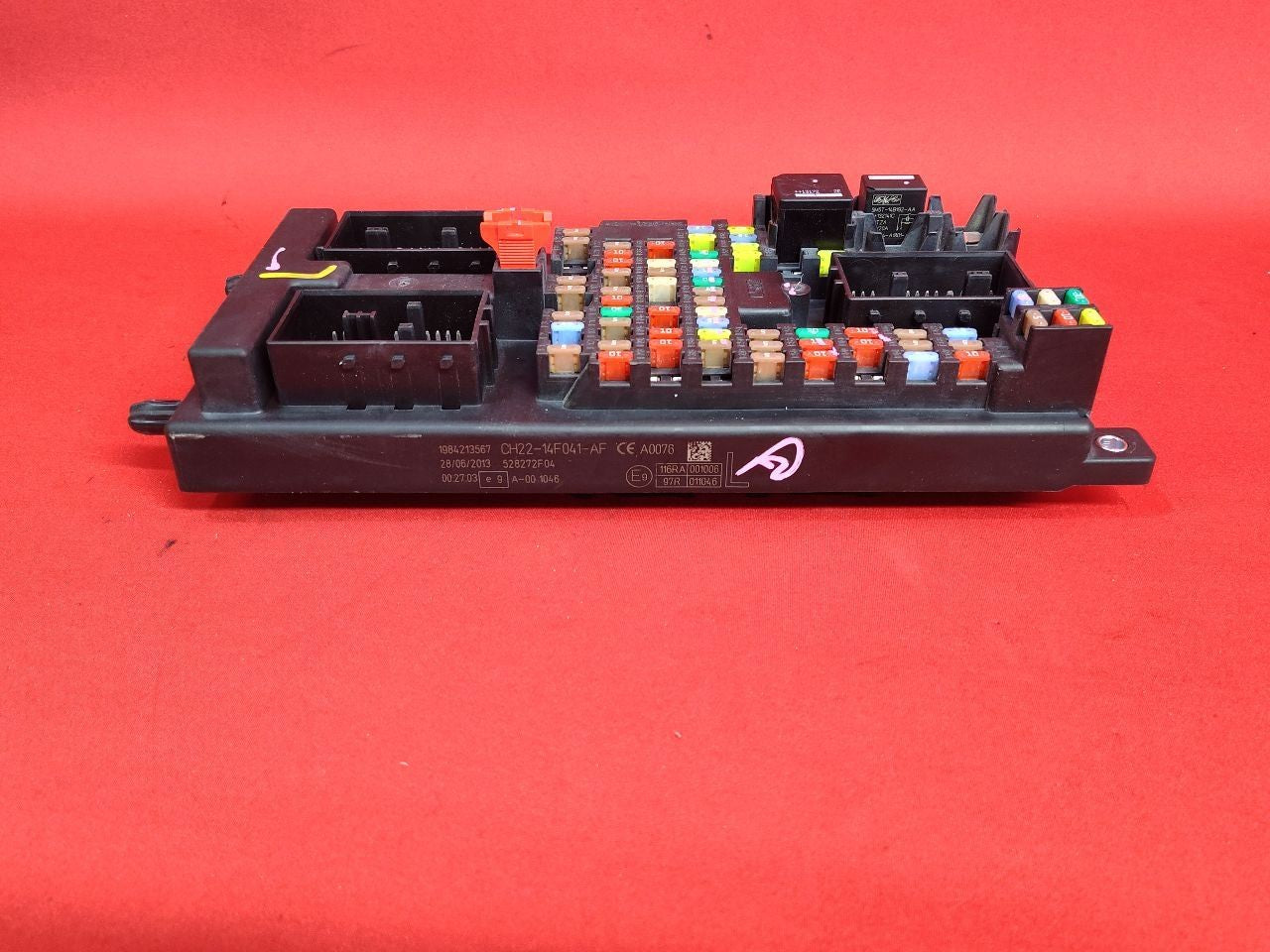 2012 2013 Land Rover LR4 5.0L Interior Cabin Fuse Box Junction Block Manual Tilt