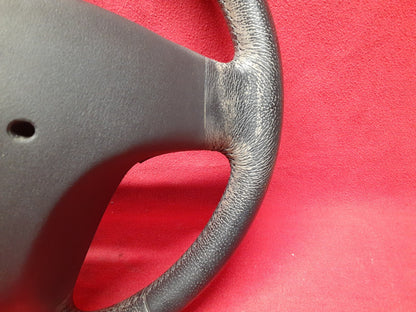 2004 - 2010 Volvo S40 Charcoal Black Steering Wheel Leather w/ Cruise & Audio