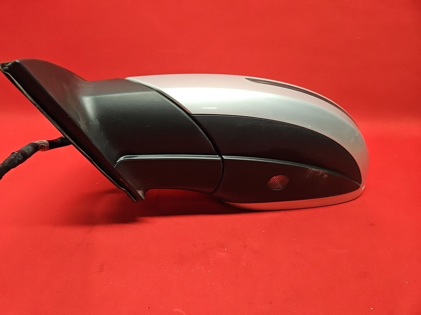 2007 - 2010 Audi Q7 Left Driver Door Mirror w/ Mem, Lane, Fold - LY7W Silver