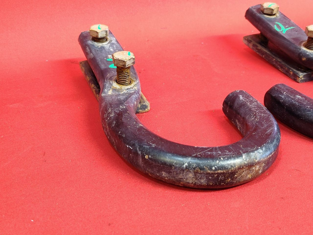1988-2000 Chevy GMC Oldsmobile Cadillac SUV / Pickup Front Recovery Tow Hook Set