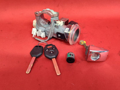 2011-2013 Subaru Forester 2.5L Auto Trans Ignition Lock Cylinder Key SET
