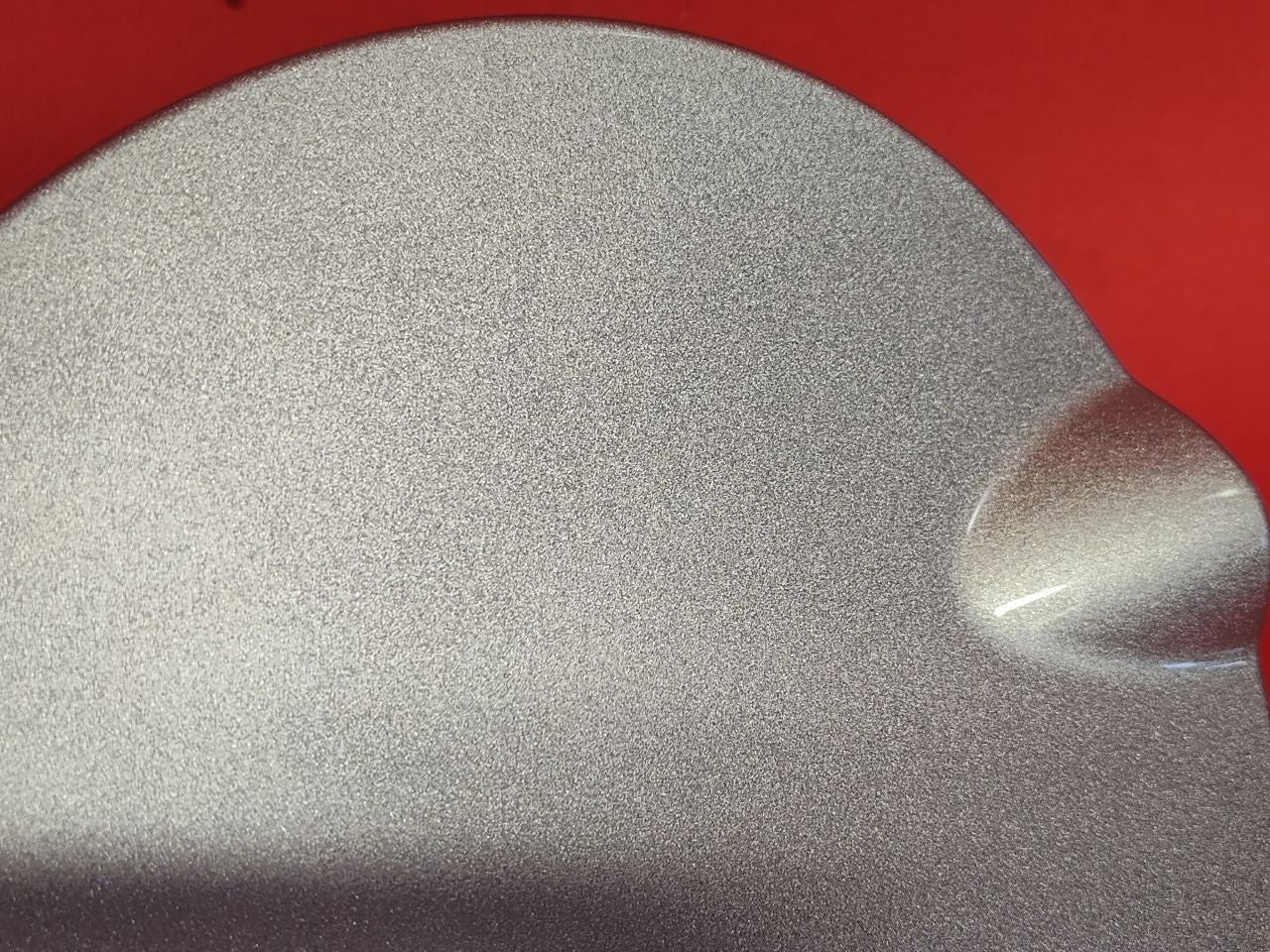 2012-2019 Fiat 500 Gas Fuel Filler Door Lid Petrol Flap PSC Pompei Silver