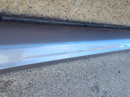 2012-2019 Fiat 500 FRONT LEFT DRIVER Rocker Panel Molding PSC Pompei Silver