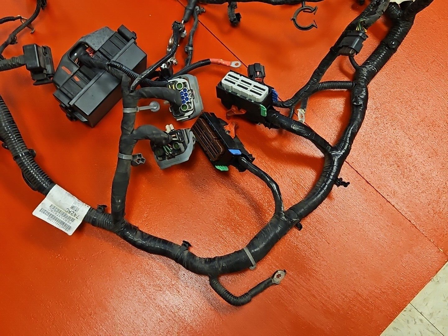 2015 Fiat 500e EV Electric Drive Motor / Engine Wiring Harness COMPLETE