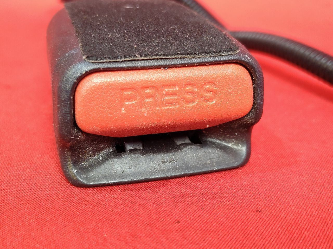 2019-2024 Kia Forte FRONT PASSENGER Seat Belt Buckle Manual Adjust Basic Seat