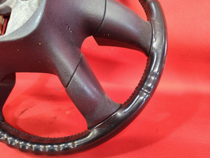2003-2009 Chevrolet GMC Cadillac Hummer Steering Wheel Black Leather w/ Switches