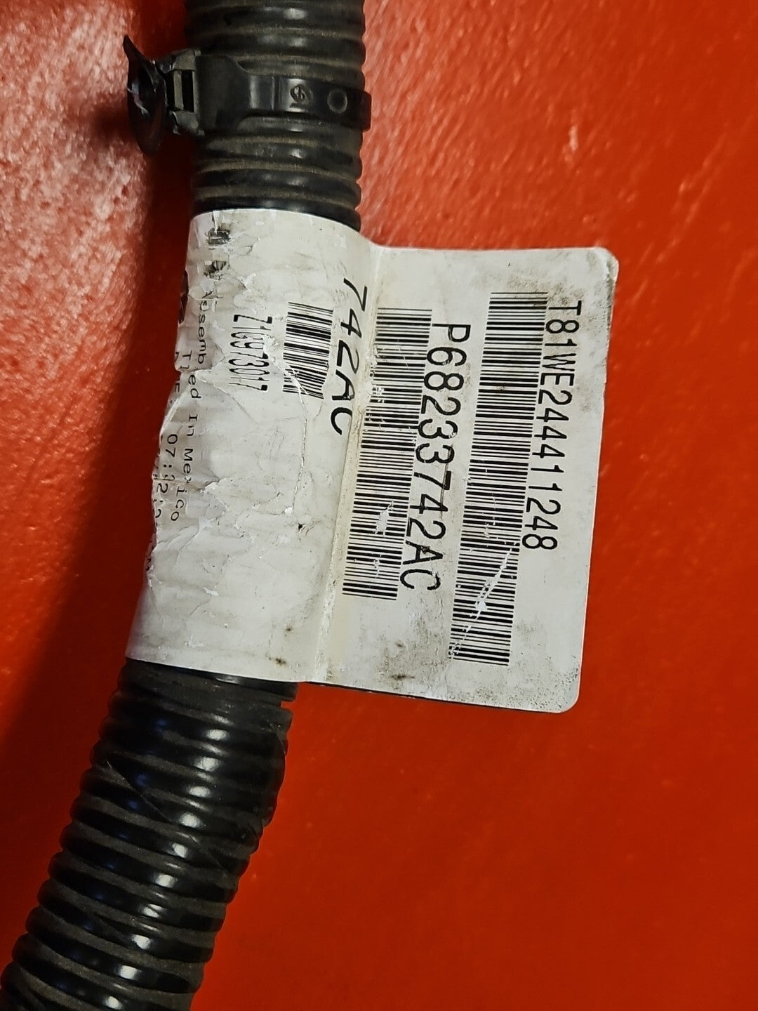 2015 Fiat 500e EV Electric Drive Motor / Engine Wiring Harness COMPLETE