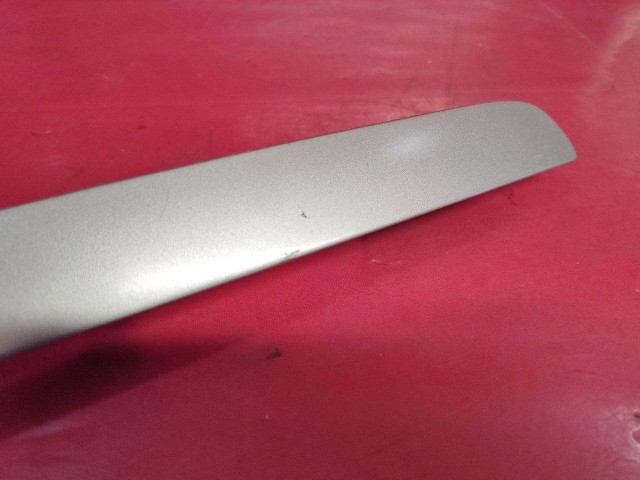 2001-2003 Toyota Prius Sedan Trunk Deck Lid Key Hole Garnish Trim Fascia Silver