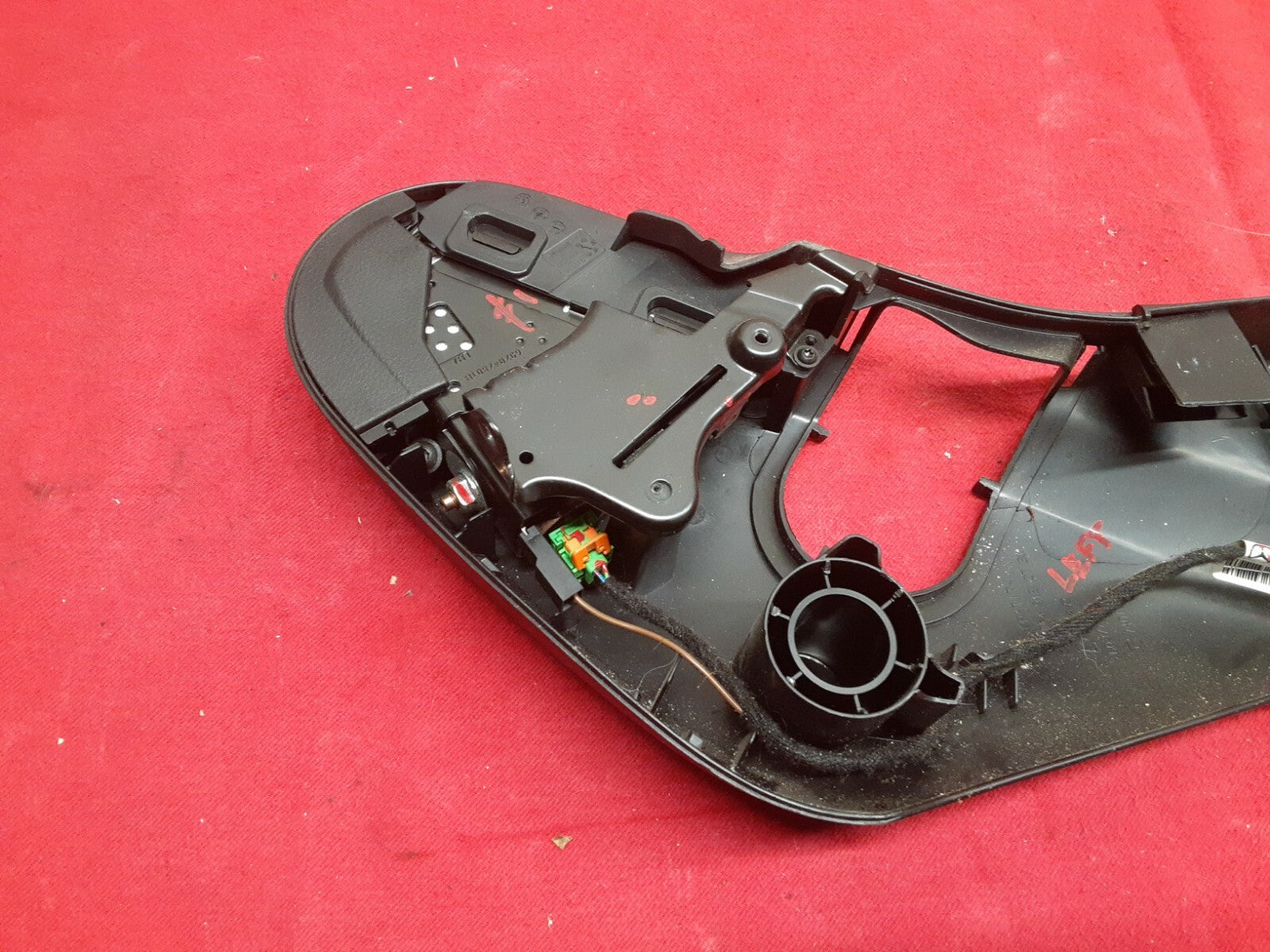 2012 Mercedes C300 C-Class LEFT DRIVER Seat Side Cushion Cover Bezel Trim Black