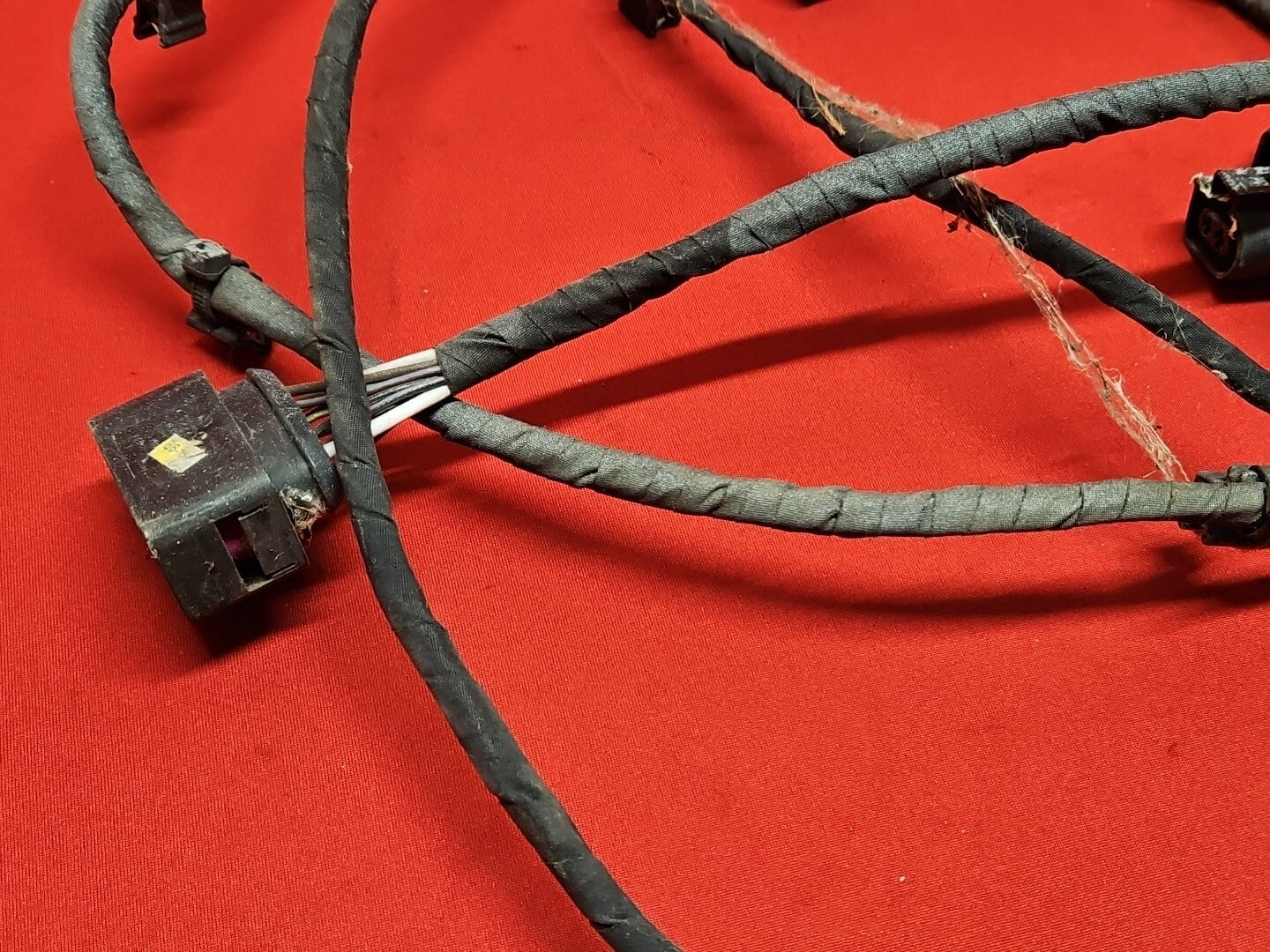 2007 2008 2009 Audi Q7 Front Bumper Basic Wiring Harness 4L0-971-095-C