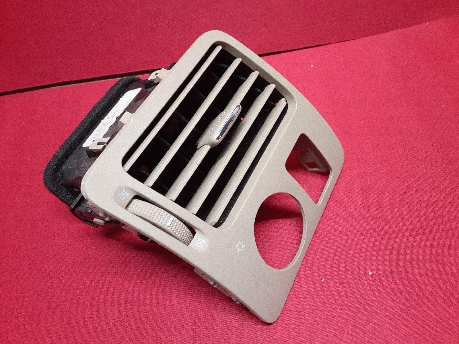 2006 2007 Buick Lucerne LEFT Headlight & Rheostat Switch Air Vent BEZEL ONLY