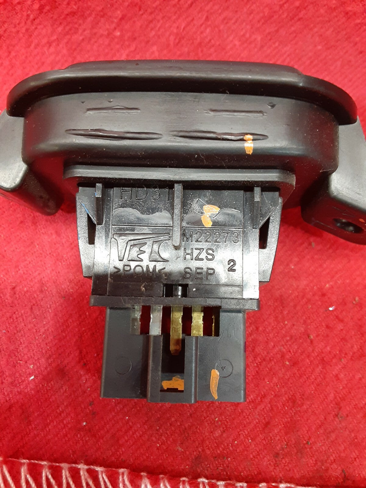 2006 2007 2008 Honda Ridgeline Dark Grey Bed Cargo Light Lamp Switch