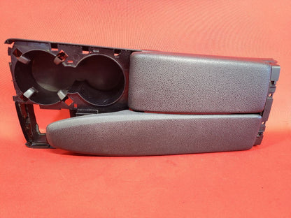 2008-2014 Mercedes C/E Center Console Armrest Lid Black Leather w/ Cup Holder
