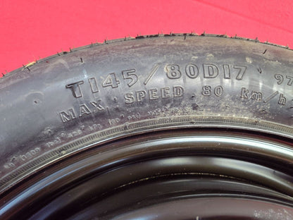 2012-2020 Chrysler Dodge Small Van 17x4 Compact Emergency Spare Tire Donut