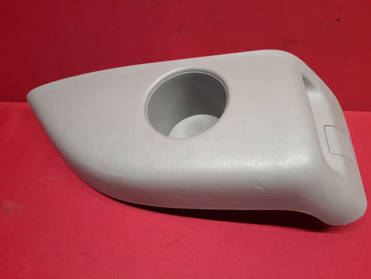2003 - 2007 Toyota Highlander LEFT REAR Hatch Deck Cup Holder Cover Trim Grey