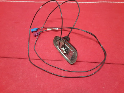 2012 Mercedes C300 C-Class Shark Fin Roof Antenna Black Painted TWO-WIRE MODEL