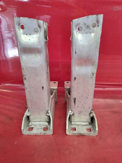 2004-2010 BMW X3 Front Bumper Impact Absorber Reinforcement Rail Brackets SET