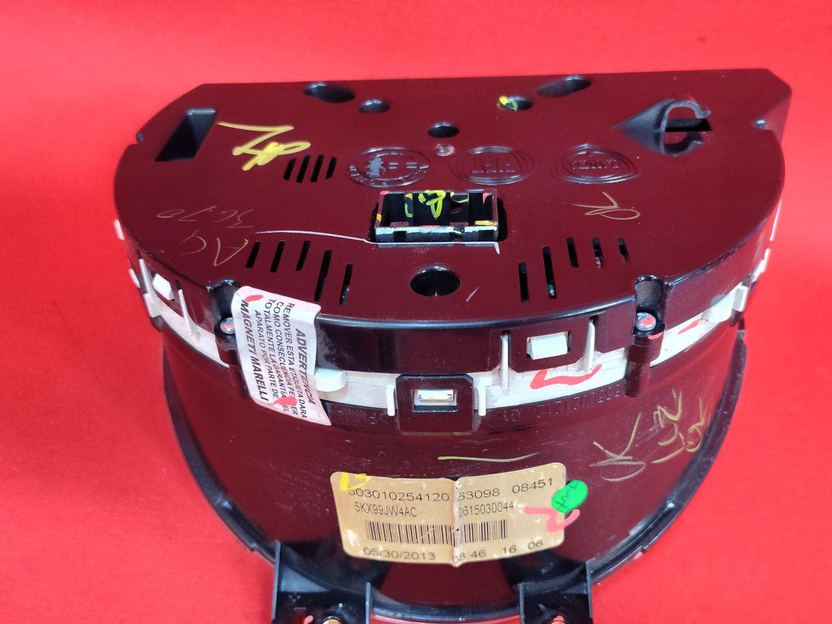2013 Fiat 500 1.4L Speedometer Instrument Cluster MANUAL TRANSMISSION / MPH