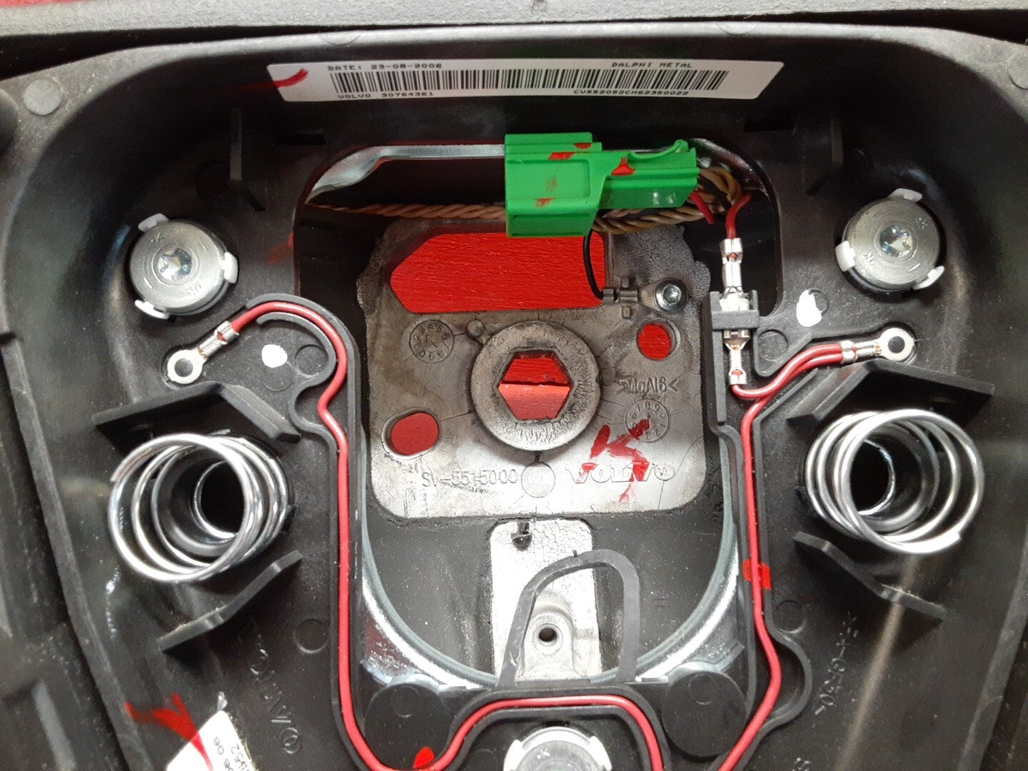 2007 Volvo V50 Steering Wheel w/ Navigation 30764361