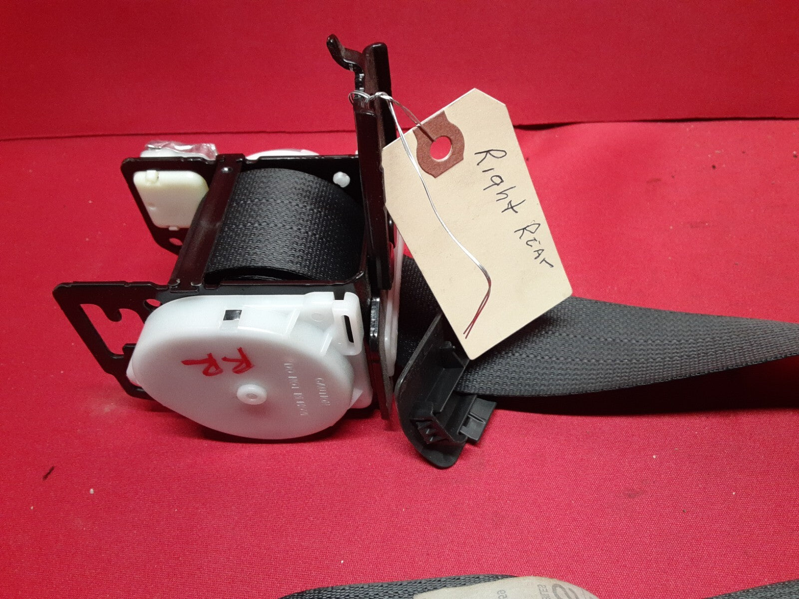 2011 - 2019 Infiniti REAR RIGHT PASSENGER Seat Belt w/ Buckle Black 88844-1MA0B