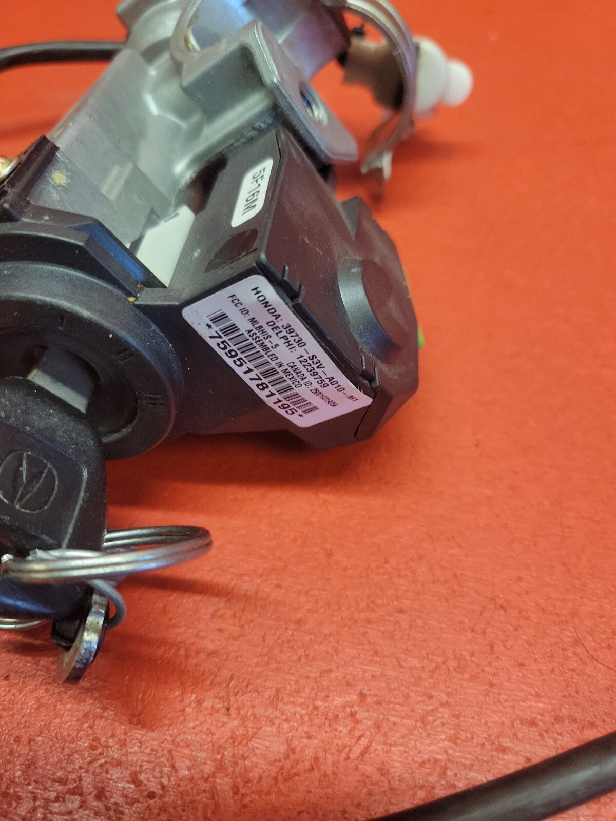 2005 2006 Acura MDX Steering Ignition Lock Immobilizer Assy 35100-S3V-315NI