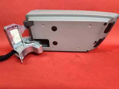 2004-2006 BMW X3 Front Center Console Armrest Lid Medium Grey Leather (Grau)